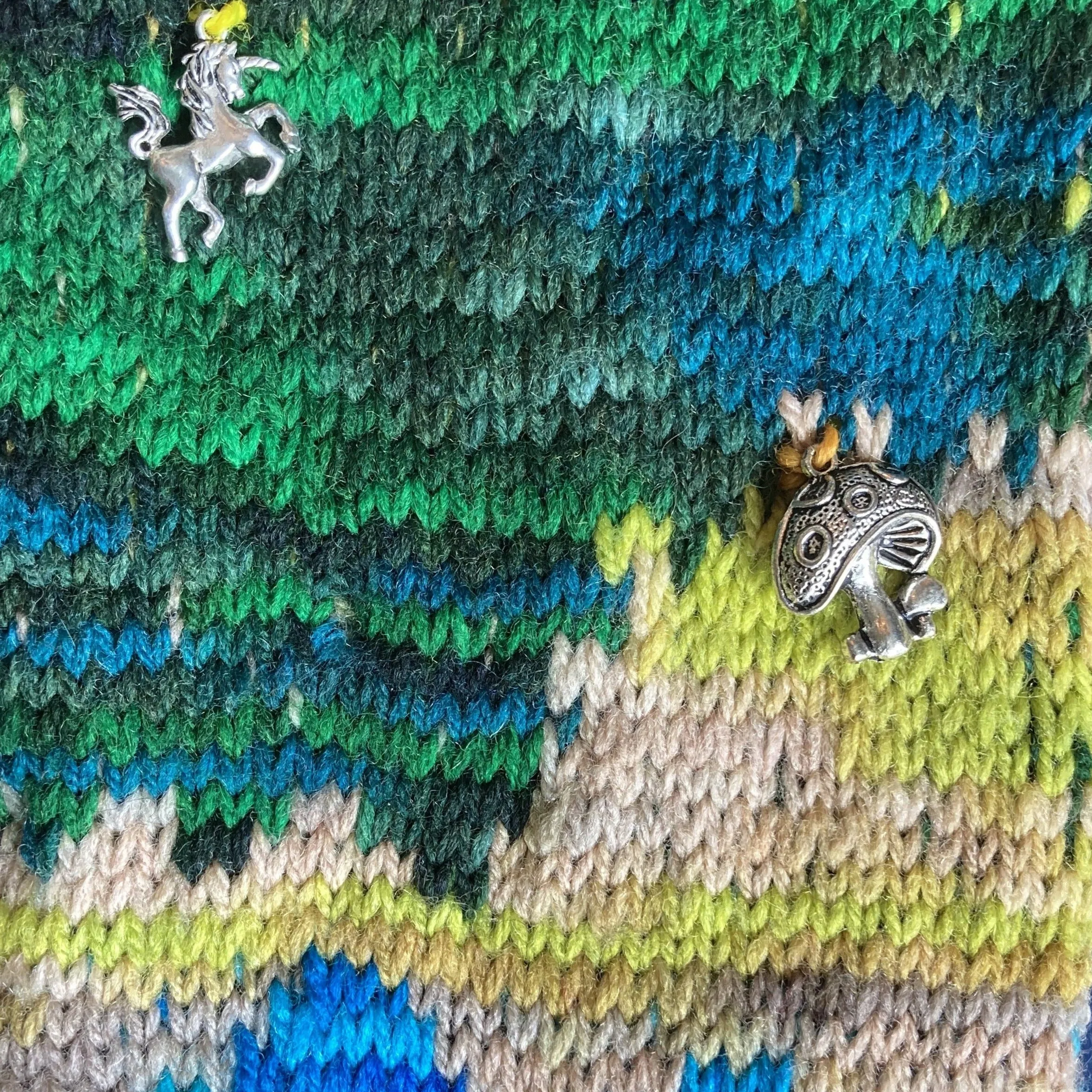 Adventure Yarn Heroes' Quest Map Scarf Kit