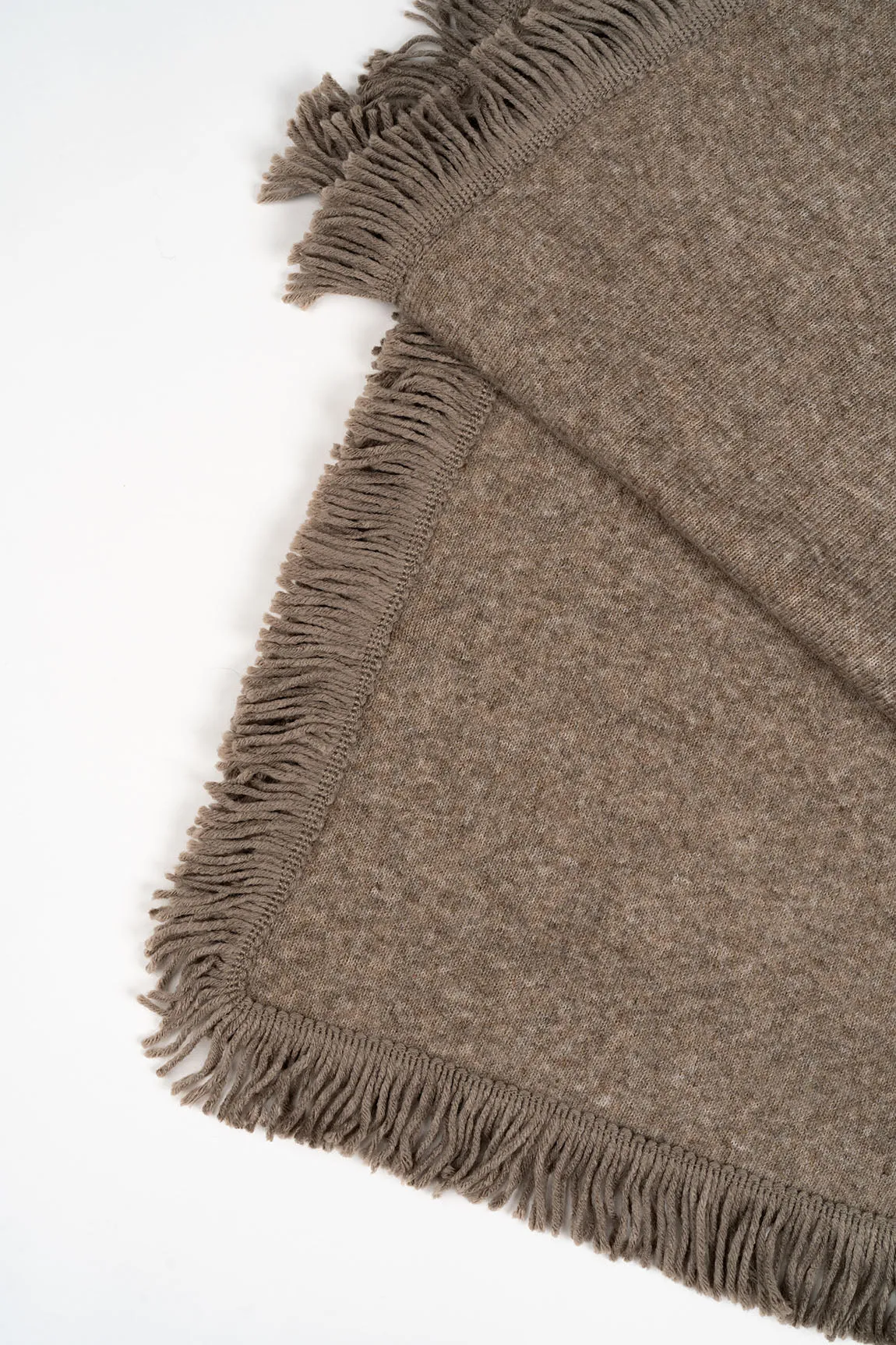 Fringe Wrap - Hazelnut
