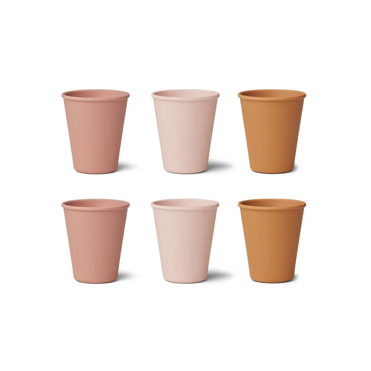 Gertrud Bamboo Cups 6 Pack - Rose multi mix