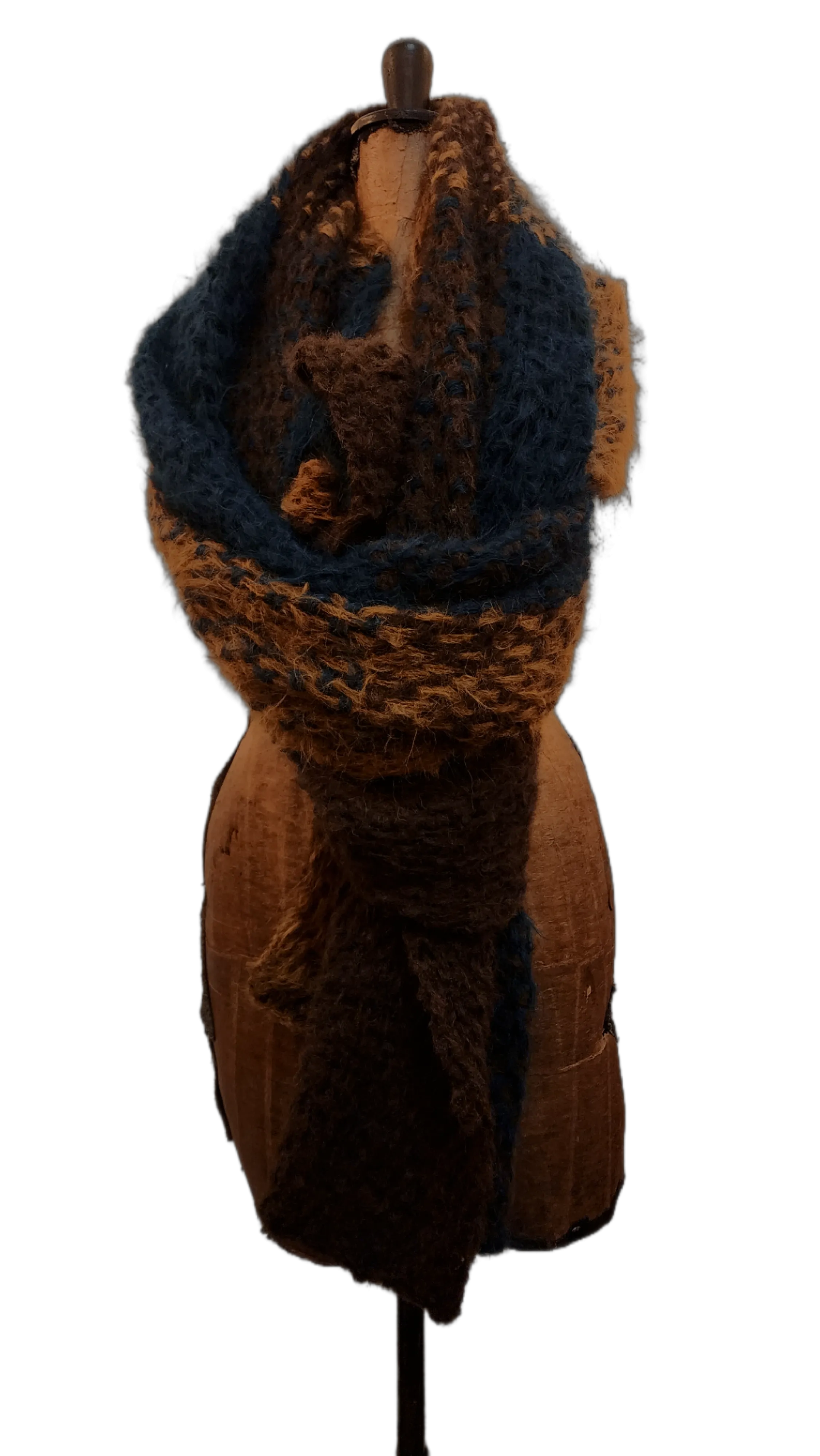 Hand-loom oversize wrap / scarf