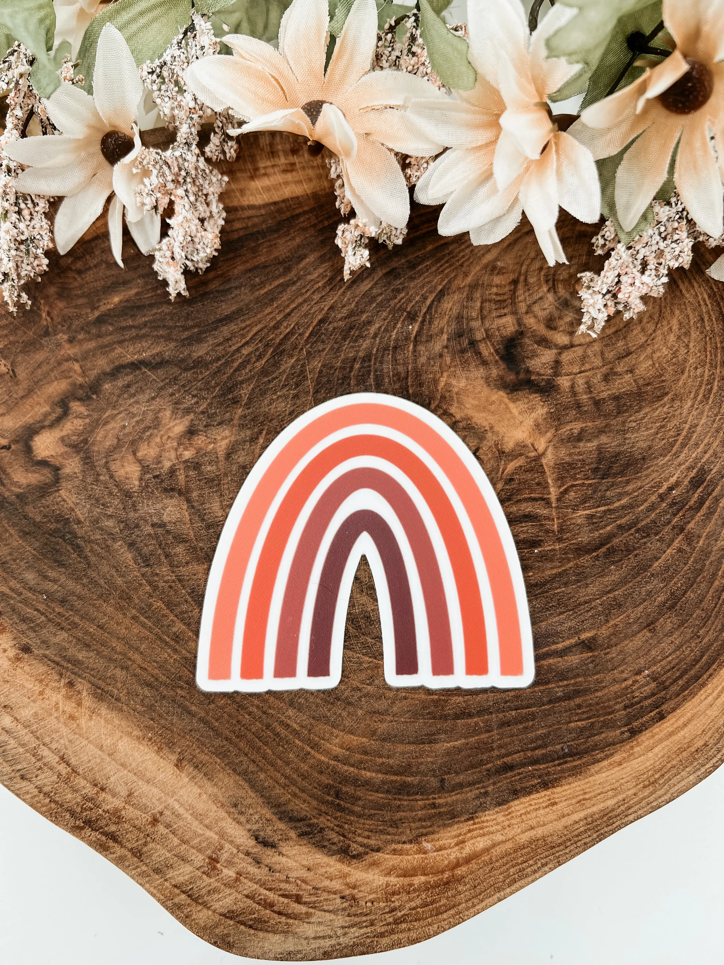 Pink Rainbow Sticker