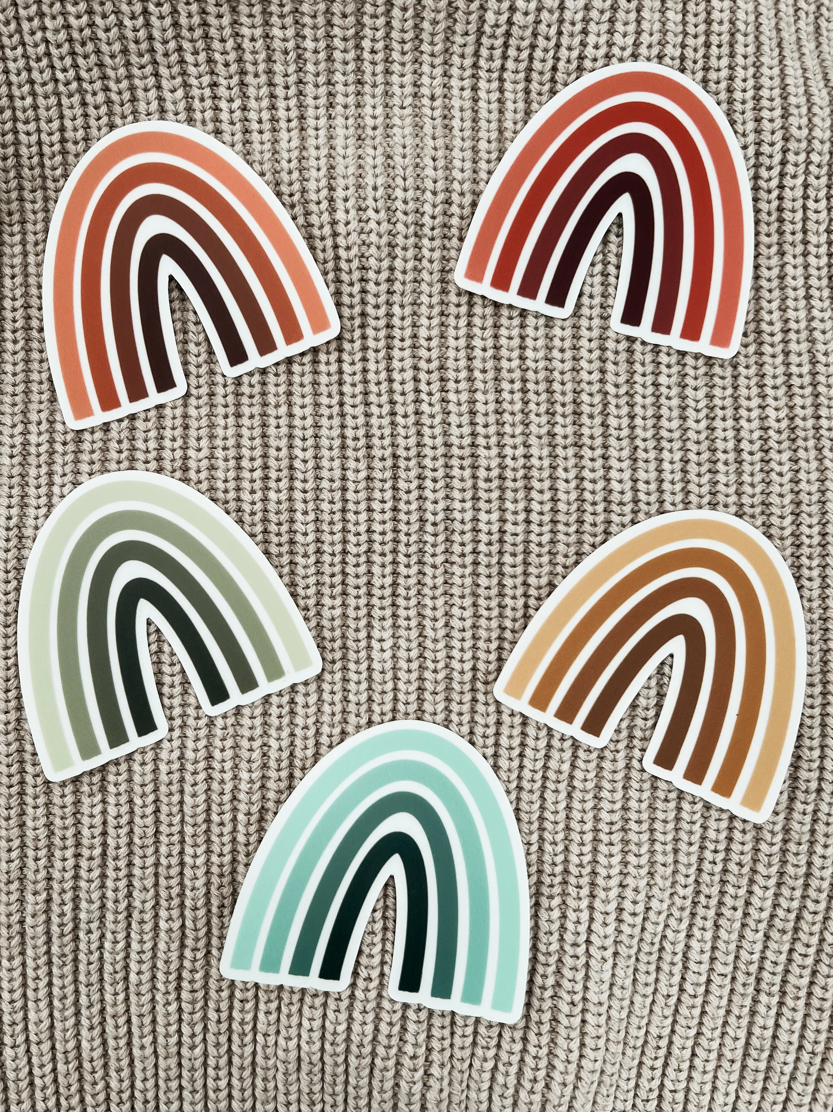 Pink Rainbow Sticker