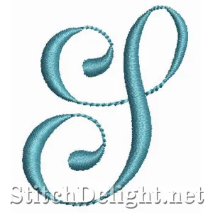 SDS0792 Ribbon Font S