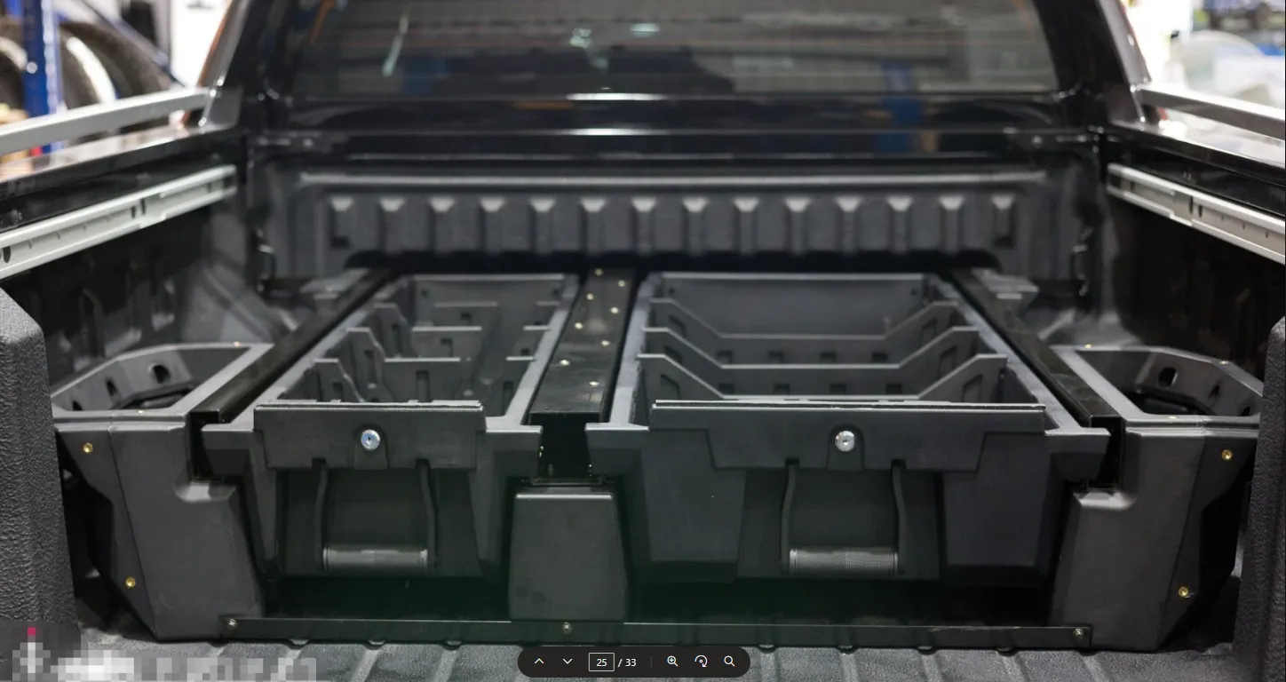 Toyota Hilux REVO SR5 (A Deck) 2015-2025 Weatherproof Drawer System
