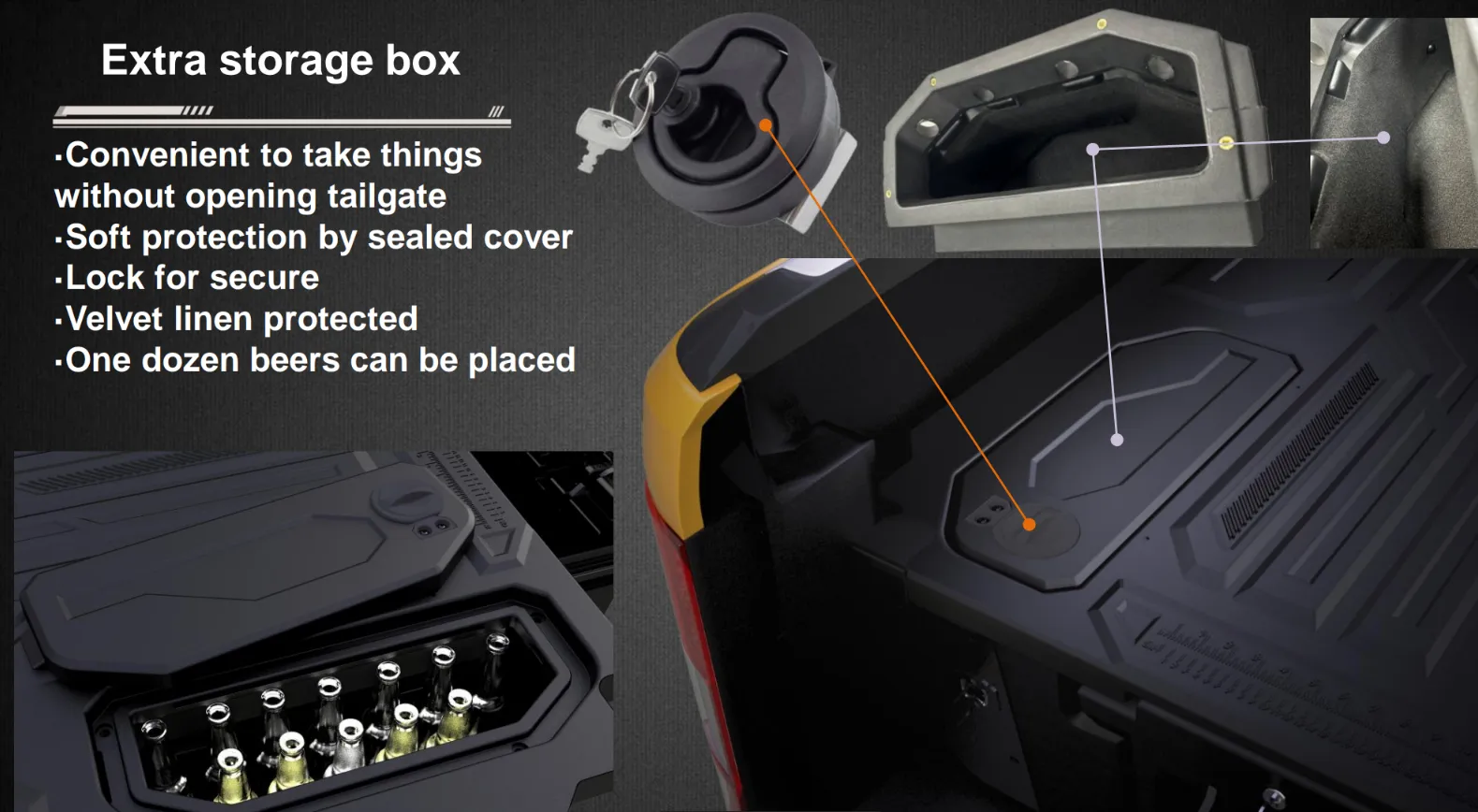 Toyota Hilux REVO SR5 (A Deck) 2015-2025 Weatherproof Drawer System